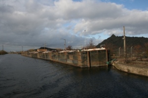Coal barges